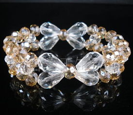 多切面蓝色水晶手链 独特设计与厂家直销优势